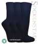 Preview: 100% Bio-Baumwollsocken | schwarz
