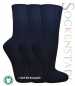 Preview: 100% Bio-Baumwollsocken | schwarz