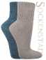 Preview: Thermosocken | Jeans-Sand