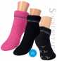 Preview: Kuschelsocken Soft ABS Hirsch | schwarz-rosa Preview: Kuschelsocken Soft ABS Hirsch | schwarz-rosa