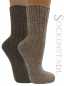 Preview: Damen Alpaka Socken |  anthrazit-melange