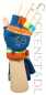 Preview: Kinder Umpklapp-Halbfinger | blau Preview: Kinder Umpklapp-Halbfinger | blau
