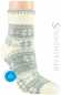 Preview: Thermo Strumpf ABS Winter-Motiv silber Preview: Thermo Strumpf ABS Winter-Motiv silber