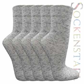 90% Baumwoll Socken Ecru