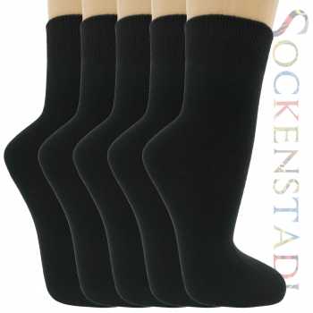 Herrensocken | 100 % Baumwolle | schwarz