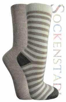 Alpaka Socken | natur