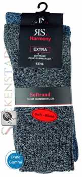 Baumwoll Socken Extra Weich | Jeans-Grau
