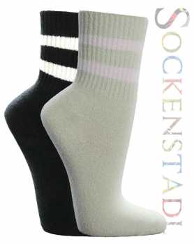 Tennissocken | aqua/schwarz