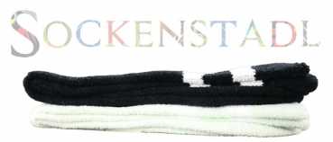 Tennissocken | aqua/schwarz