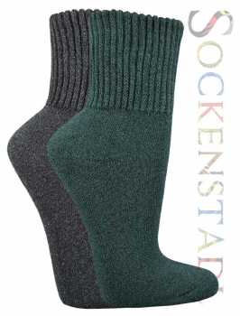 Thermosocken | Schwarz-Grün