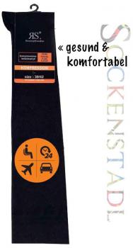 Stuetzkniestrumpf | schwarz