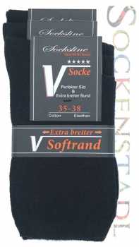 Diabetikersocken | schwarz