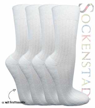 Arztsocken 100% Baumwolle