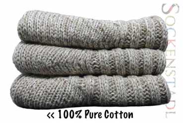 100 % Baumwollsocken | natur