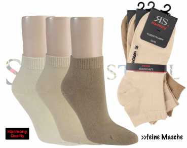 Damen Kurzsocken | beige