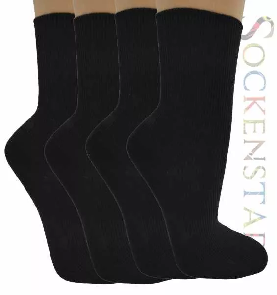 100% Baumwollsocken ohne Gummi Schwarz 100% Baumwollsocken ohne Gummi Schwarz