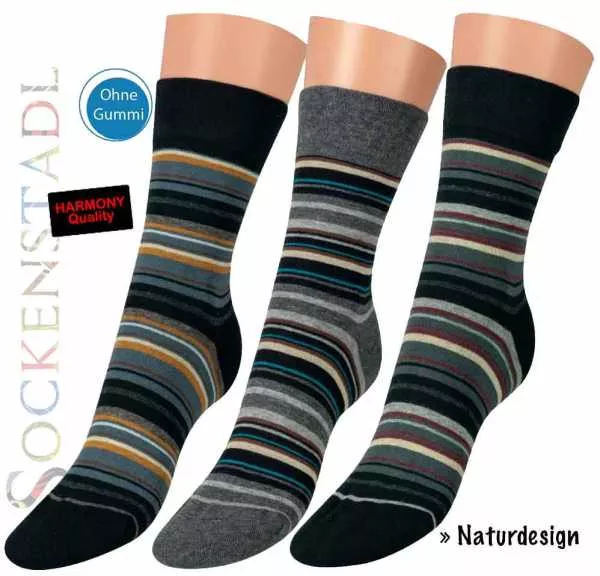 RS Harmony Socken Ringel | Naturtöne, Bordeaux, Silber