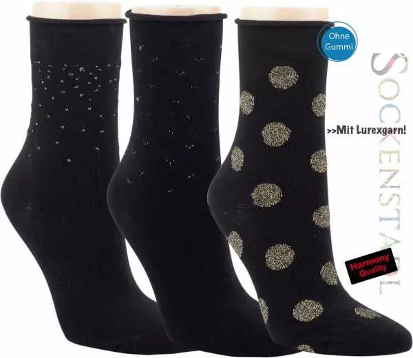 RS Harmony Strumpf Lurex Design Gold RS Harmony Strumpf Lurex Design Gold