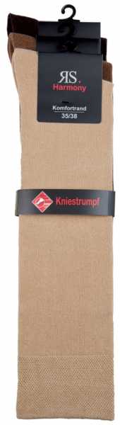Kniestrümpfe Natur (hell-, mittel-, dunkelbraun) Kniestrümpfe Natur (hell-, mittel-, dunkelbraun)