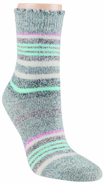 Damen Wollstrumpf Silber/Mint Damen Wollstrumpf Silber/Mint