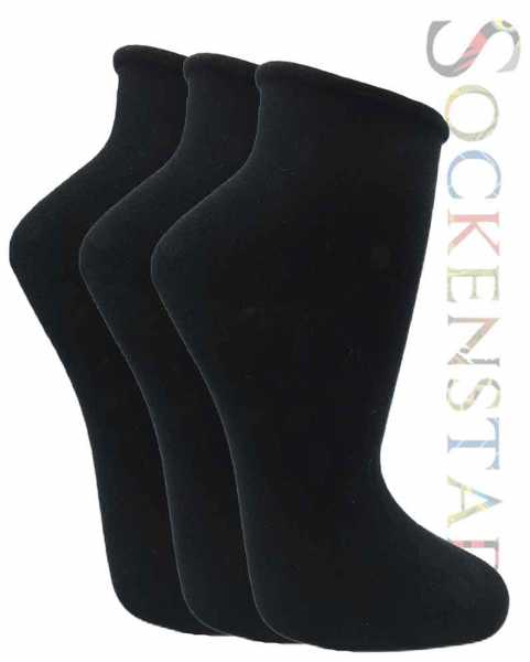 RS Harmony Kurzstrumpf | Rollrand schwarz RS Harmony Kurzstrumpf | Rollrand schwarz