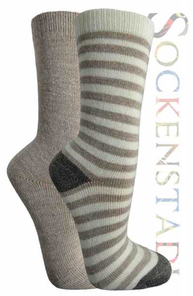 Alpaka Socken | natur