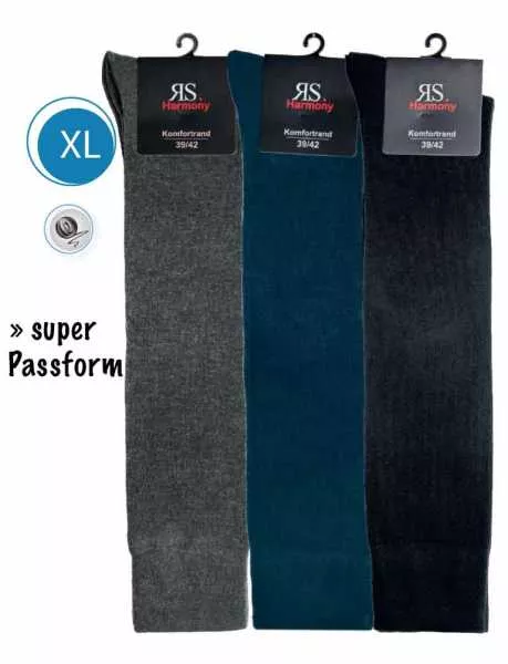 "3 Farben" Schwarz, Anthrazit, Marine