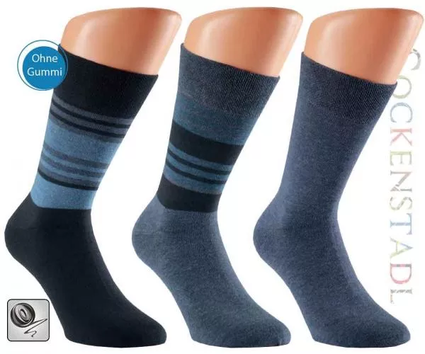Men Extra Garn Streifen Design | blau Men Extra Garn Streifen Design | blau