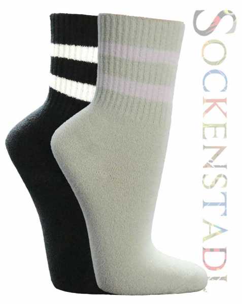 Tennissocken | aqua/schwarz