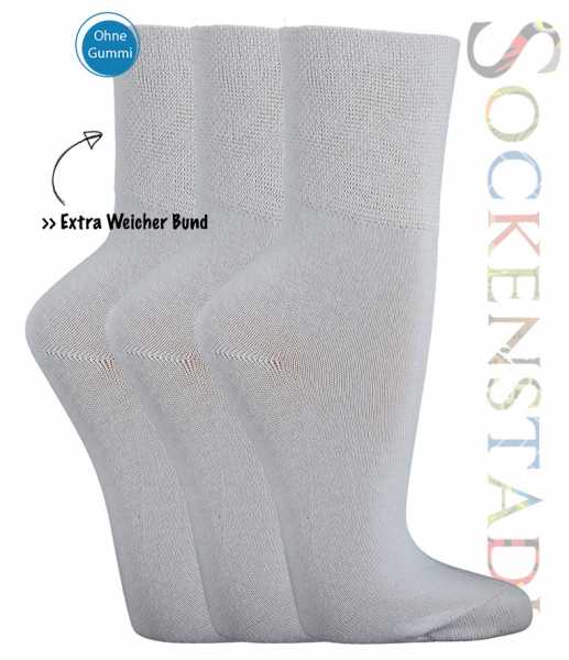 Diabetikersocken Spezial | Weiß