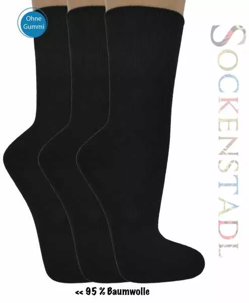 damensocken | 95% Baumwolle | scjwarz damensocken | 95% Baumwolle | scjwarz