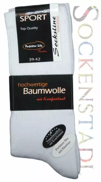 Sportsocken | weiß Sportsocken | weiß