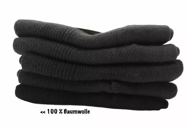 100% Baumwolle | ohne Gummi | Dunkel 100% Baumwolle | ohne Gummi | Dunkel
