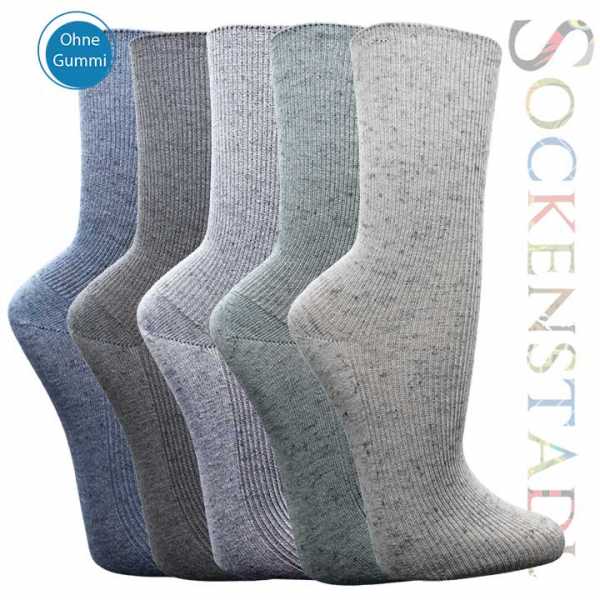 Herrensocken 90 % Baumwolle | verschieden Blautöne