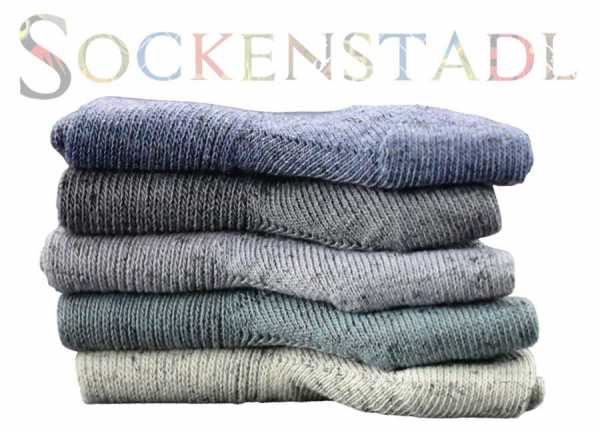 Herrensocken 90 % Baumwolle | verschieden Blautöne