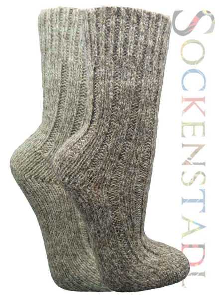Alpaka-Wollsocken | natur