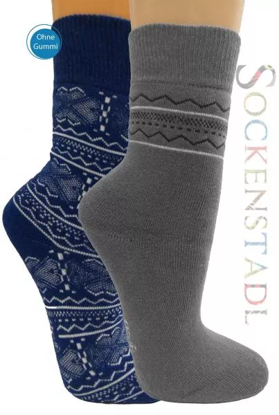 RS. Harmony Thermo Socken extra | Grau, Blau