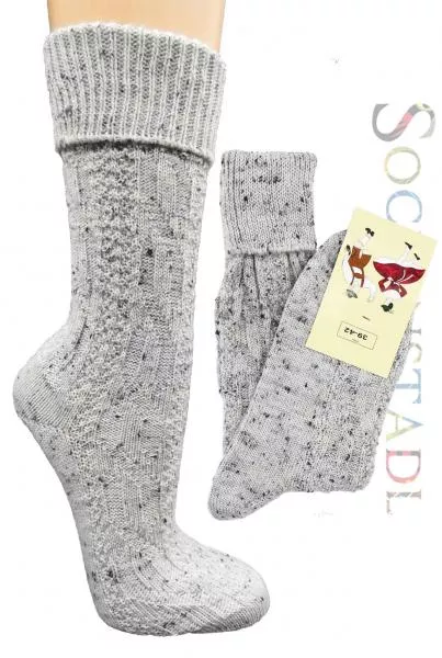 Trachten Socken Natur-Melange Trachten Socken Natur-Melange