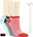 Sneakersocken | Streifen Design