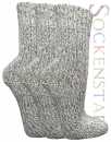 Herren Wollsocken | grau melange