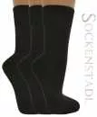 Baumwollsocken schwarz