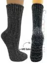 ABS Wollsocken | anthrazit-melange