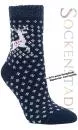Kuschelsocken Hirsch | Blau